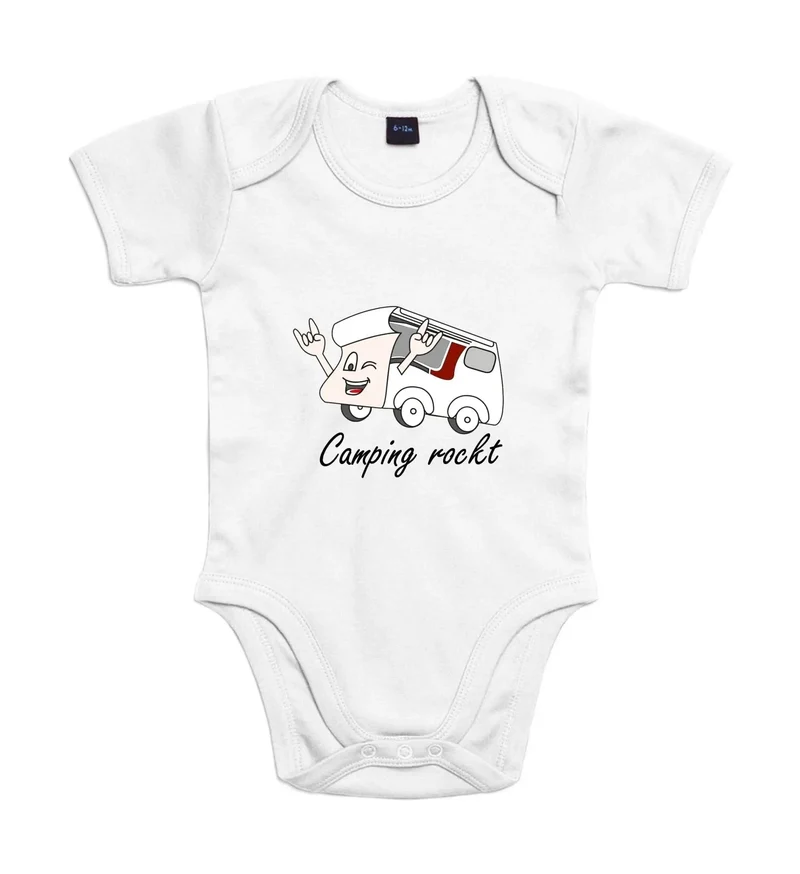 „Camping rockt!“ Babybody