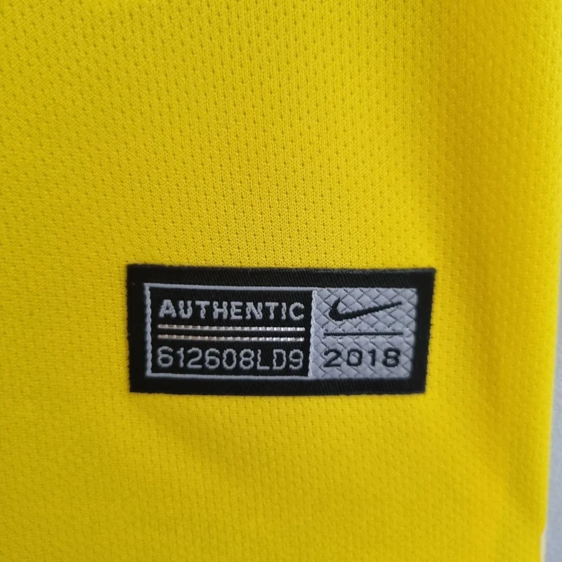 Brasilien Heimtrikot 2018 Herren Fan-Version Gelb (Retro)