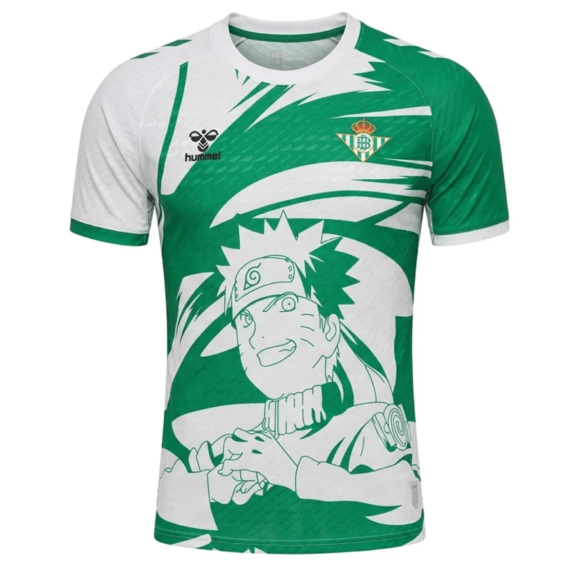 Real Betis Heimtrikot 25/26 Herren Spieler-Version Naruto