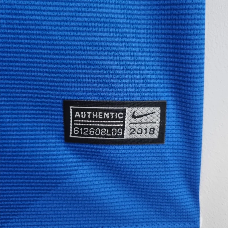 Brasilien Auswärtstrikot 2018/19 Herren Fan-Version Blau (Retro)