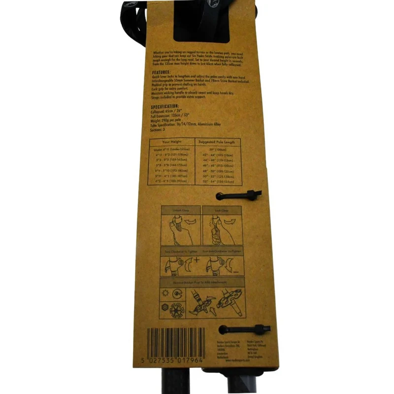 Stride Walking Pole (Pair)