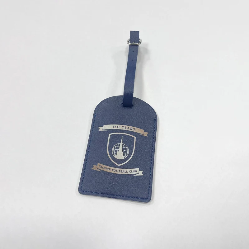 Falkirk 150th Anniversary Leather Luggage Tag