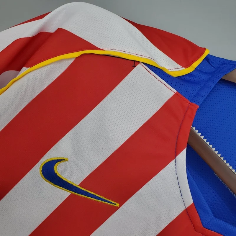 Atlético de Madrid Heimtrikot 2004/05 Herren Fan-Version (Retro)