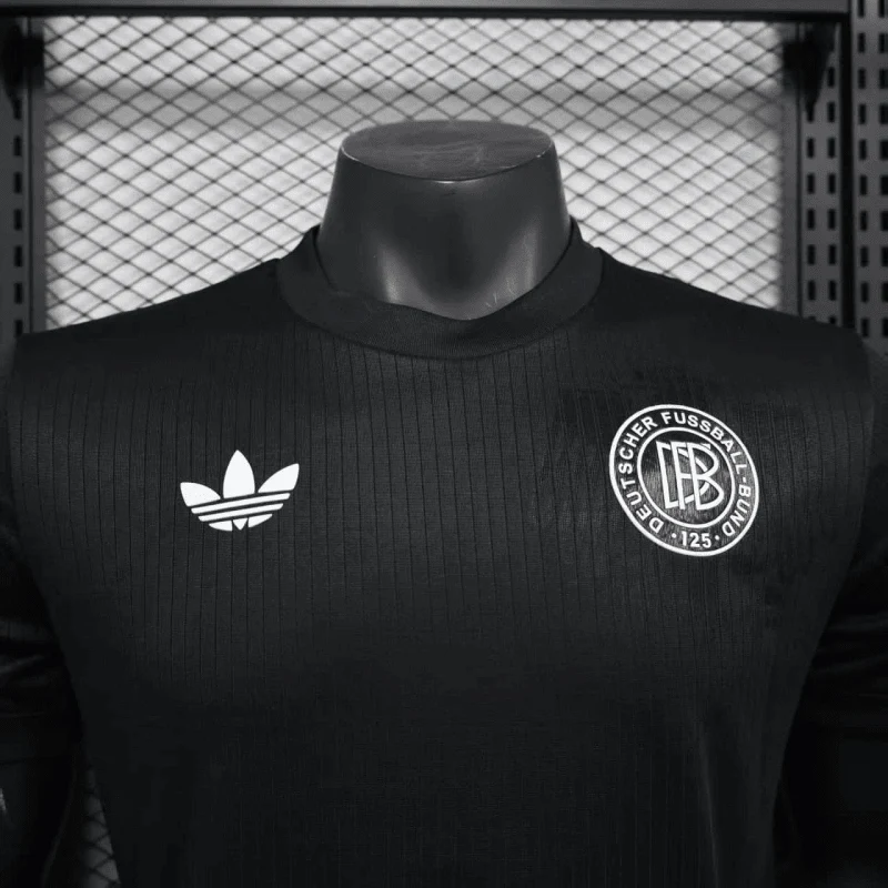 Deutschland 125 Jahre 25/26 Herren Spieler-Version Schwarz