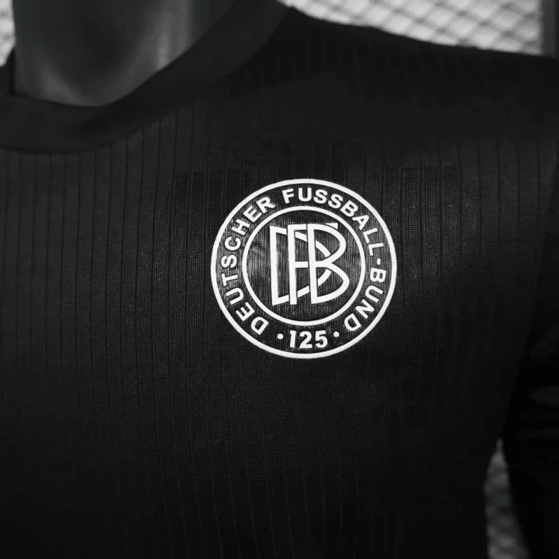 Deutschland 125 Jahre 25/26 Herren Spieler-Version Schwarz