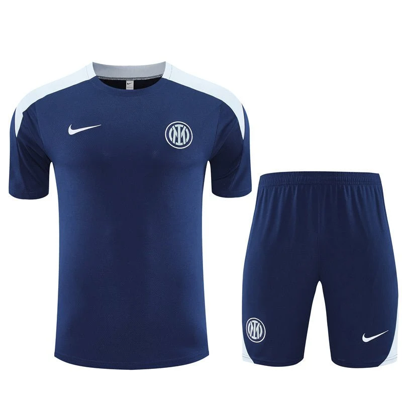 Inter Mailand Trainingsset 25/26 Trikot und Shorts Marineblau