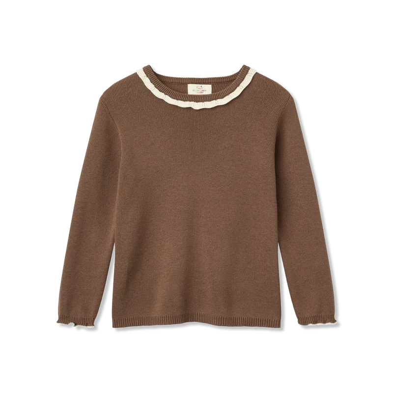 Deco neck Bluse