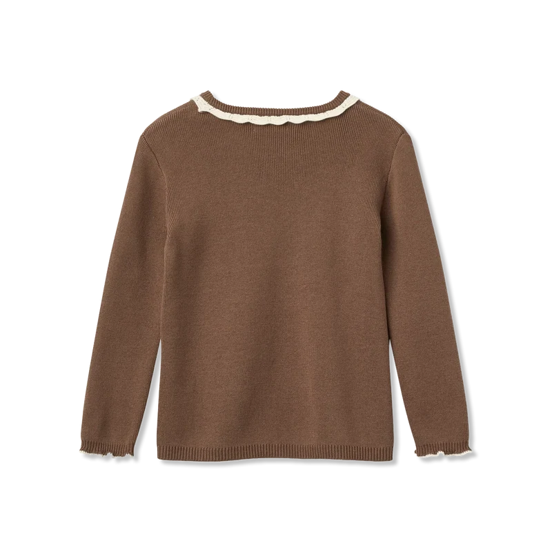 Deco neck Bluse