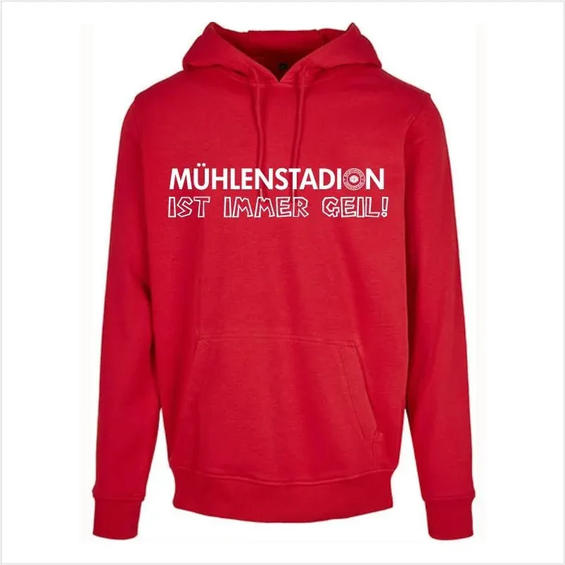 Kinder-Hoodie "Mühlenstadion ist immer geil!"