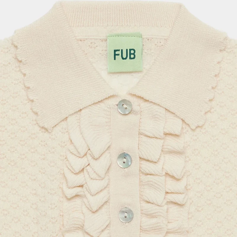 Frill Strickpullover