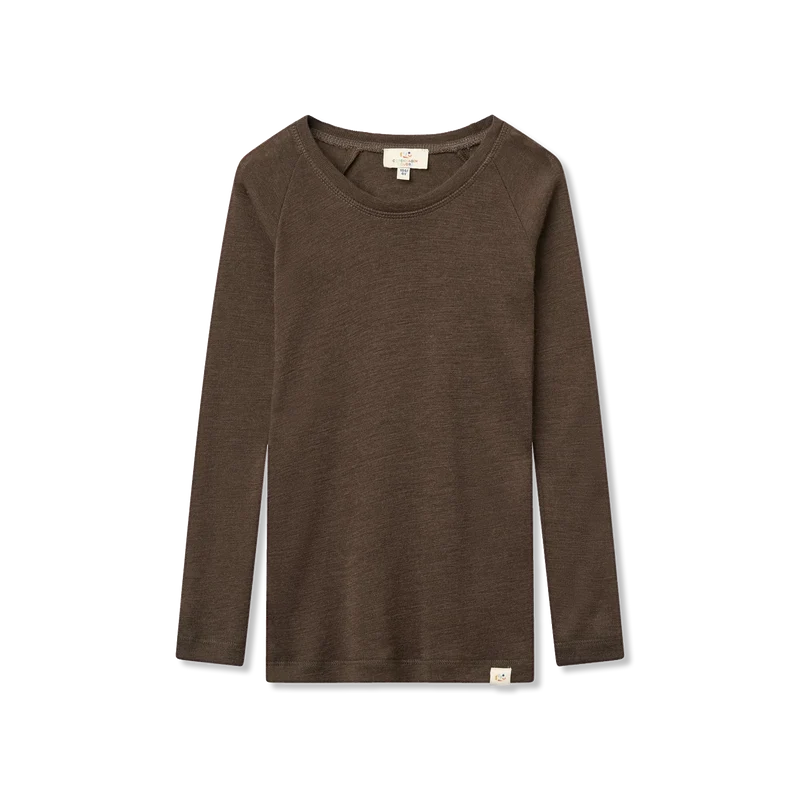 Merino Bluse