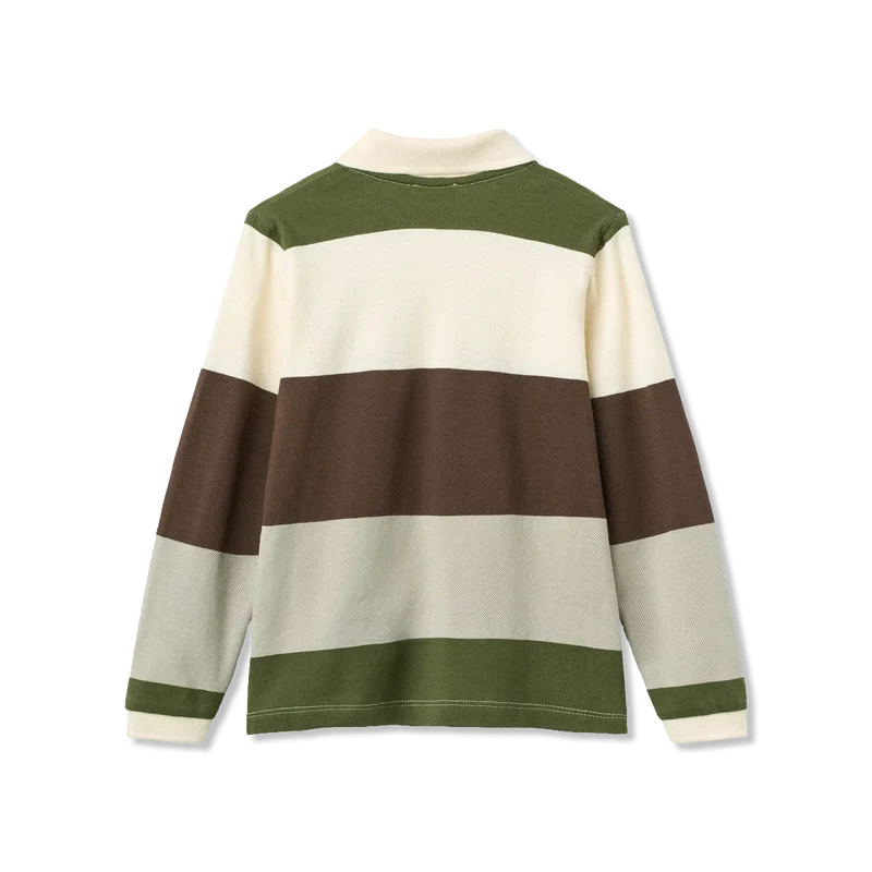 Stripe pique Bluse
