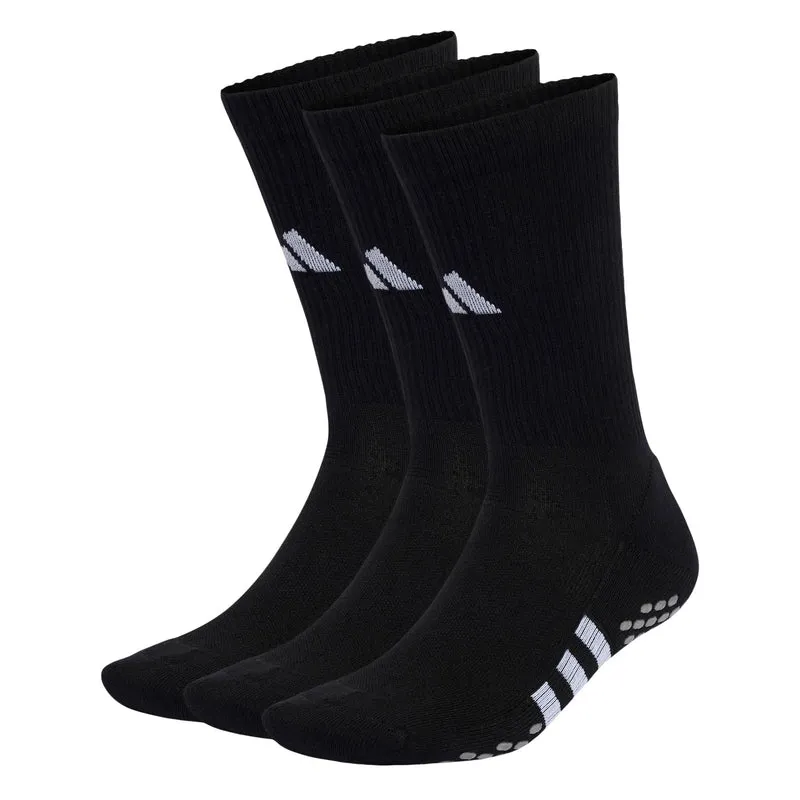 adidas Unisex Performance Cushioned Crew Grip Socks 3