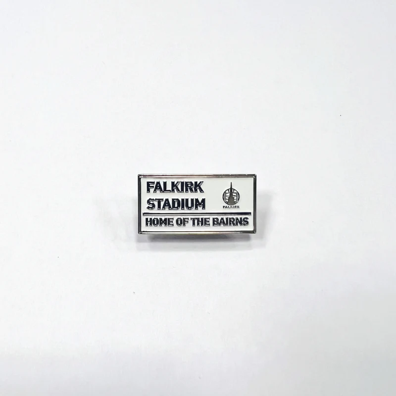 Falkirk Street Sign Pin Badge