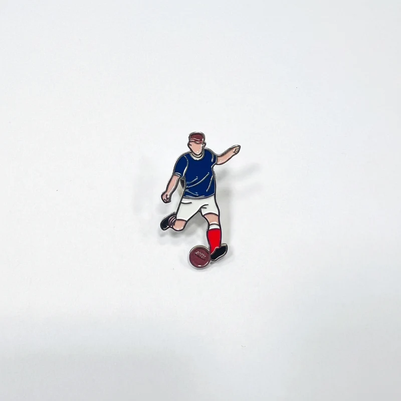 Falkirk Footballer Pin Badge