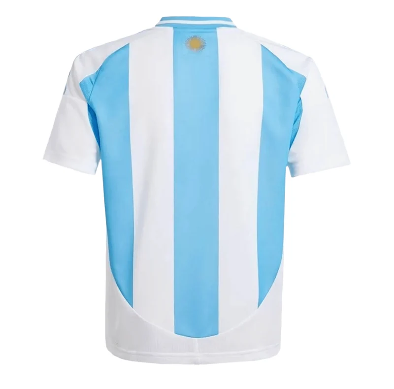 Argentinien Heimtrikot 24/25 Herren Fan-Version Weiß und Blau