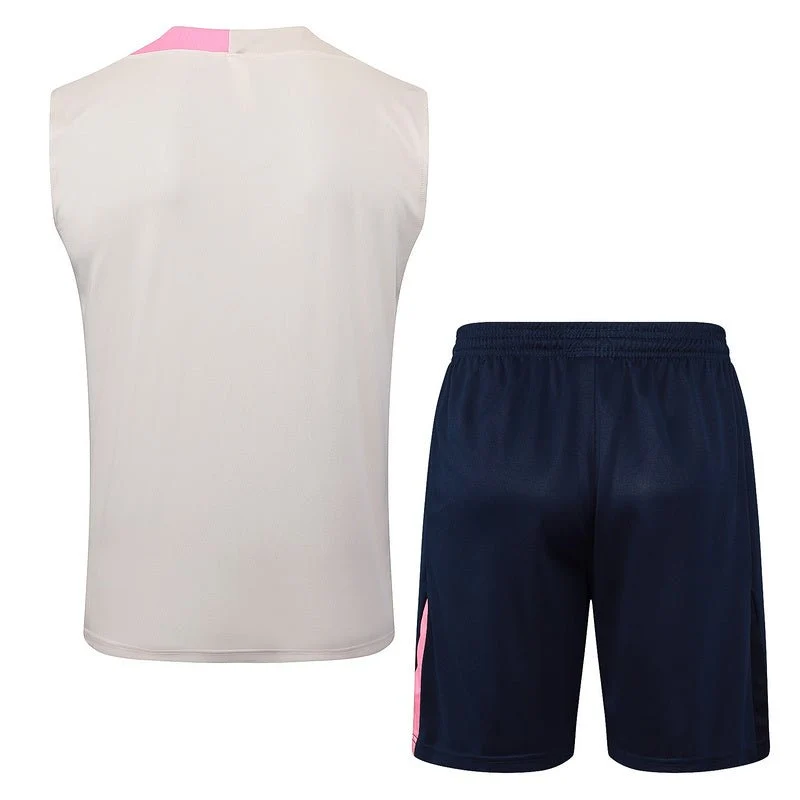 Barcelona Trainingsset 25/26 Ärmelloses Trikot und Shorts