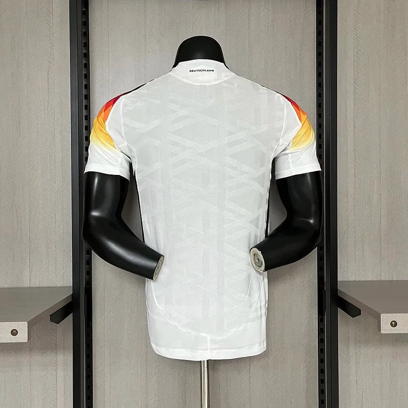 Deutschland Heimtrikot 24/25 Herren Spieler-Version Weiß
