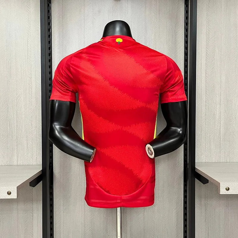 Spanien Heimtrikot 24/25 Herren Spieler-Version Rot