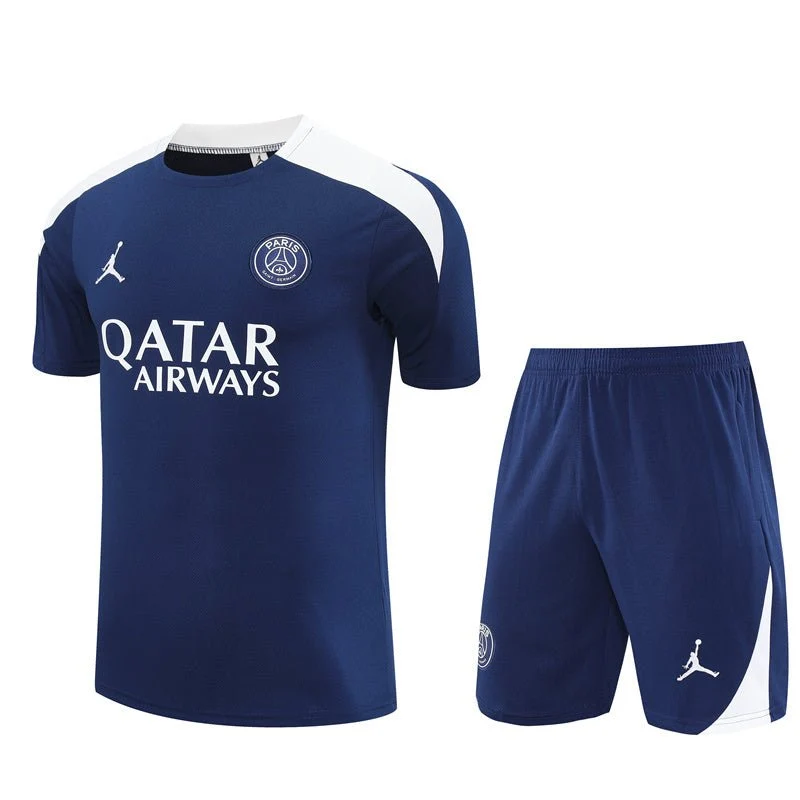 PSG Trainingsset 25/26 Trikot und Shorts Dunkelblau