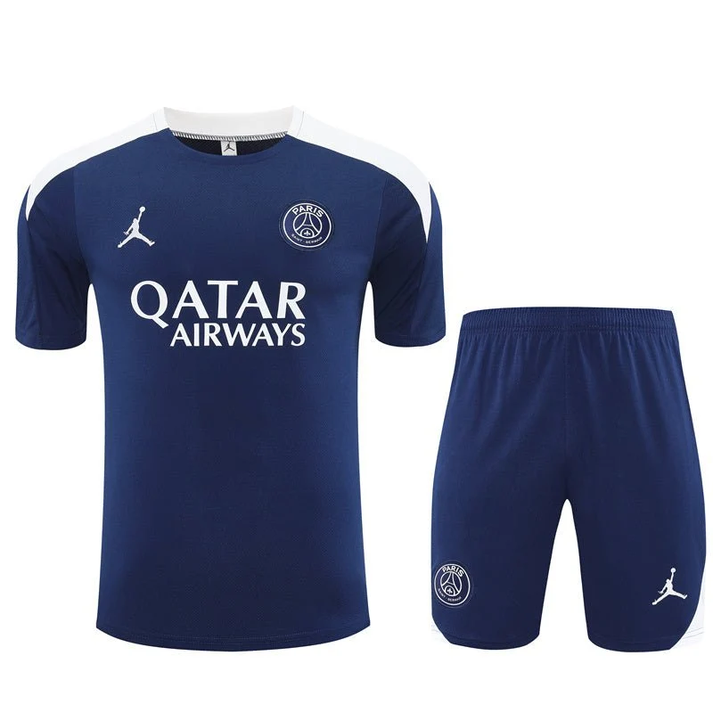 PSG Trainingsset 25/26 Trikot und Shorts Dunkelblau