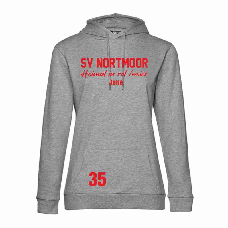 SVN - Heimat in Rot/Weiß Hoodie (Damen)