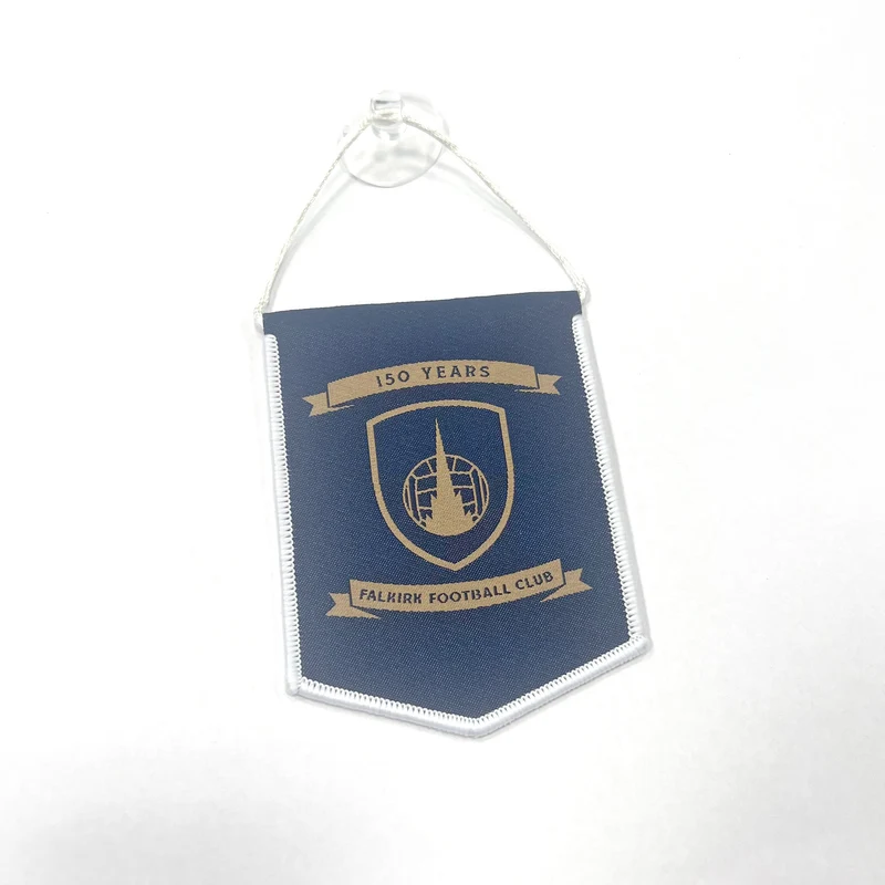 Falkirk 150th Anniversary Woven Car Pennant