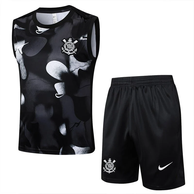 Corinthians Trainingsset 25/26 Ärmelloses Trikot und Shorts