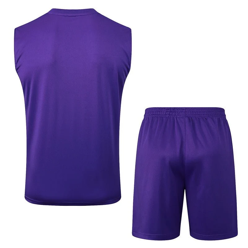 Real Madrid Trainingsset 25/26 Tanktop und Shorts Lila