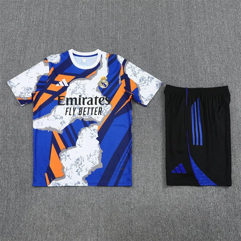 Real Madrid Madrid Trainingsset 25/26 Trikot Drachen und Shorts