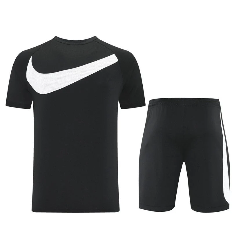 Nike Herren Set Trikot und Shorts Schwarz
