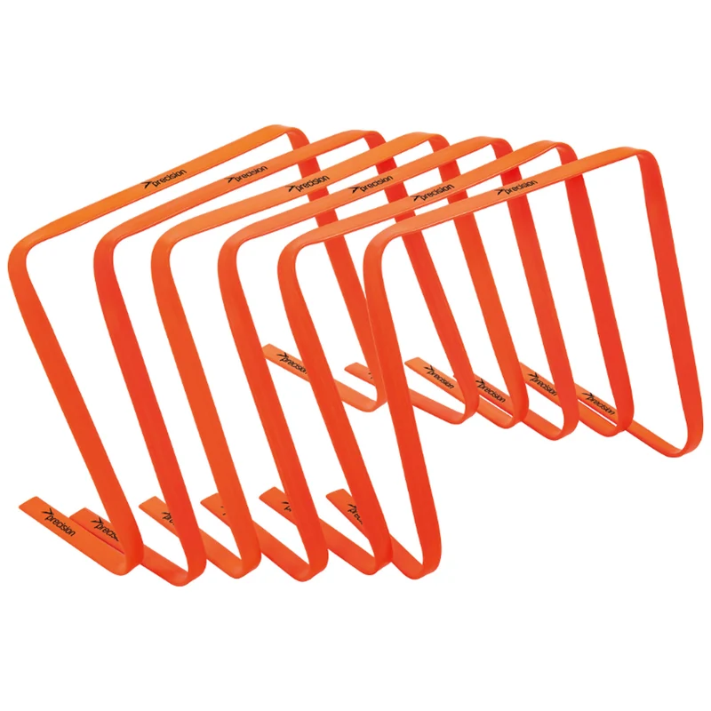 Precision Flat Hurdles Set - 15" (Set of 6)