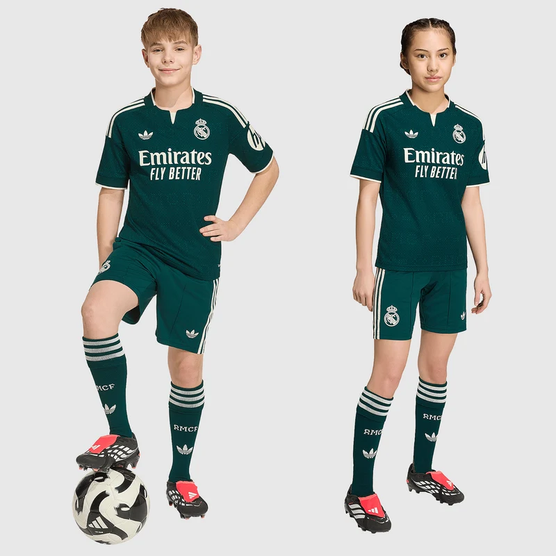 adidas Originals Real Madrid 26/27 Kids Away Kit