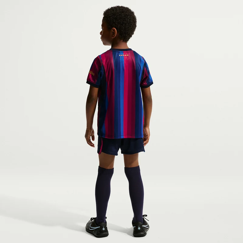 Nike FC Barcelona 26/27 Little Kids Dri-FIT Stadium Home Kit