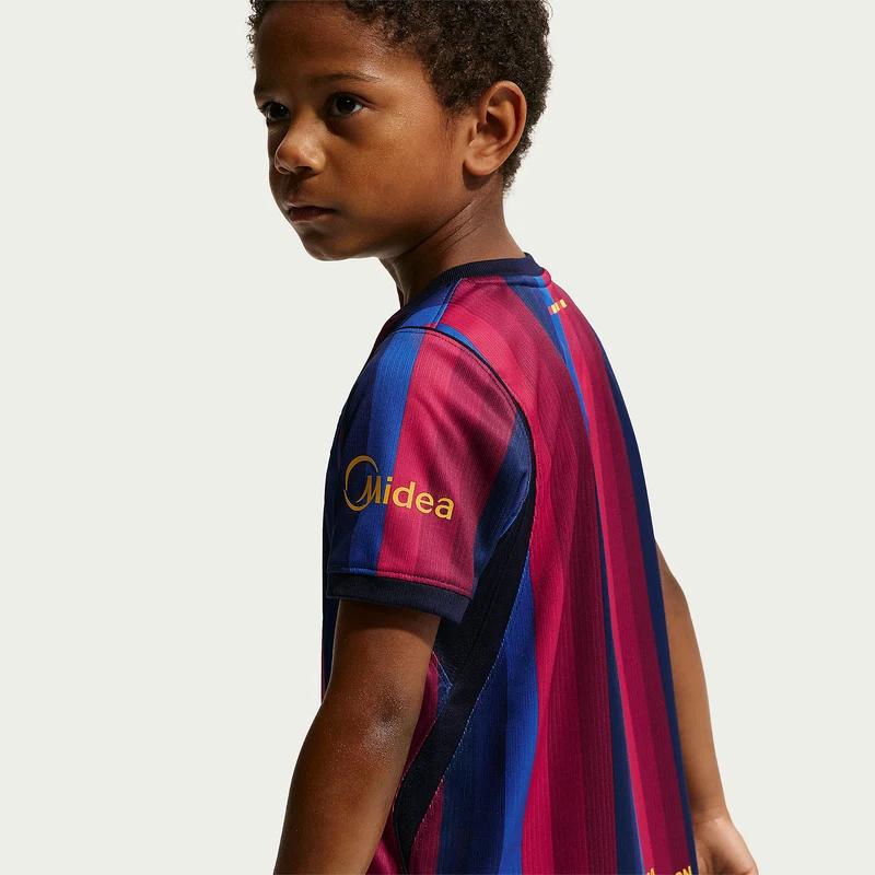 Nike FC Barcelona 26/27 Little Kids Dri-FIT Stadium Home Kit