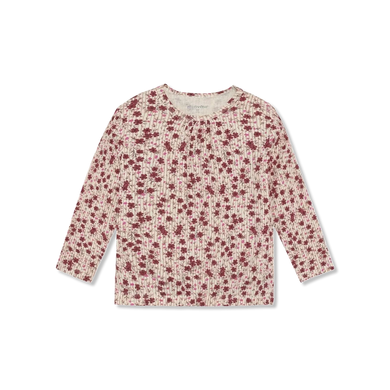 T-shirt ls aop Blusen