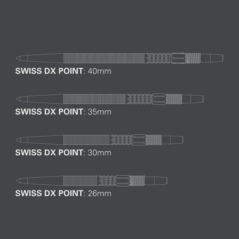 Swiss DX Darts Point Set (Pack of 3)