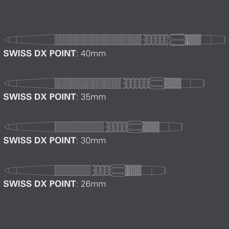 Swiss DX Darts Point Set (Pack of 3)