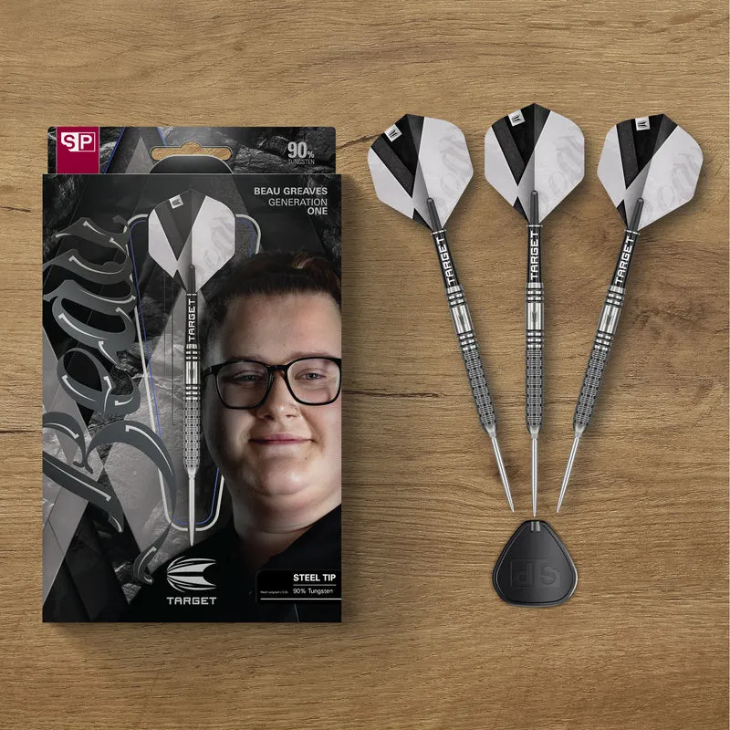 Beau Greaves G1 90% Tungsten - Swiss Point Steel Tip Darts