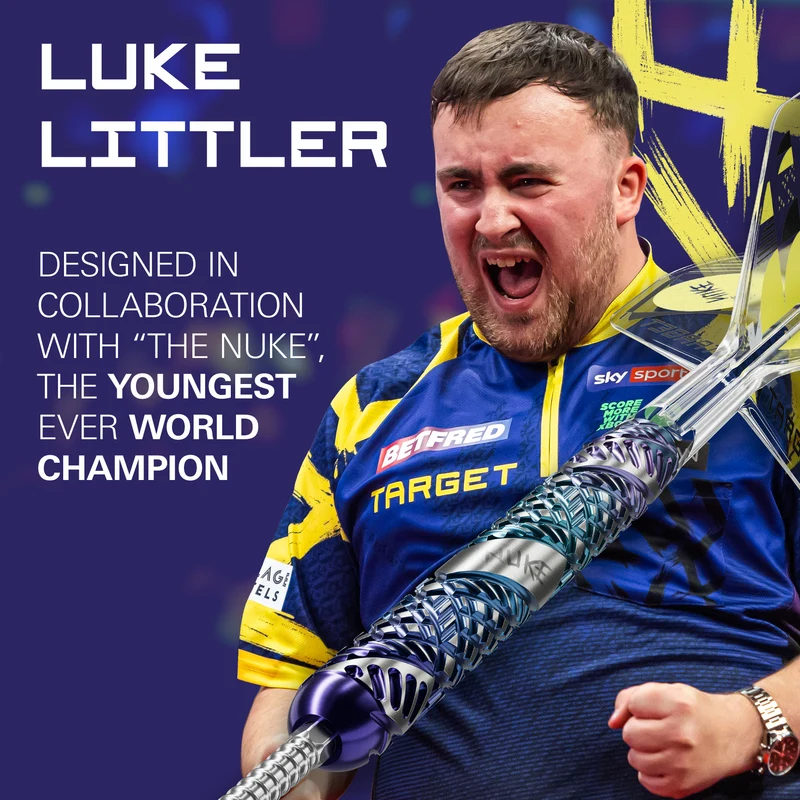 Luke Littler Edge 90% Tungsten - Swiss Point Steel Tip Darts