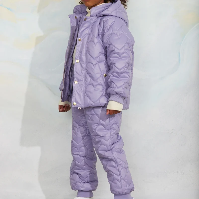 Hearts quilted Thermohosen