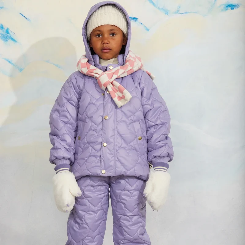 Hearts quilted Thermohosen