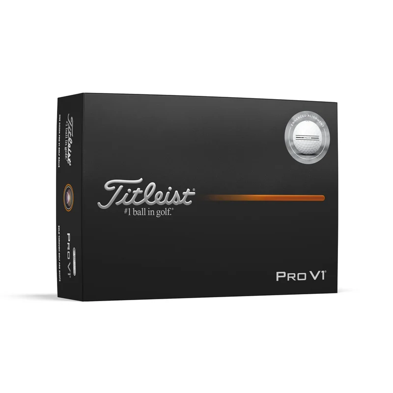 Pro V1 2025 Enhanced Alignment Golf Balls (Dozen)