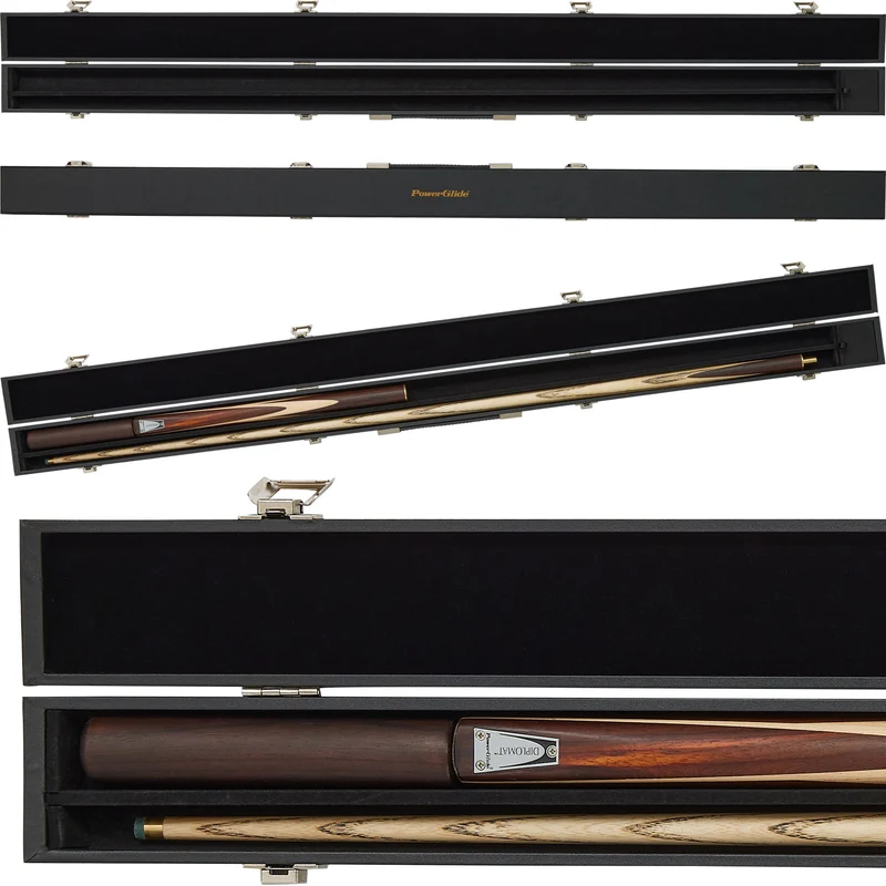 Black Attache 3/4 Jointed Cue Case