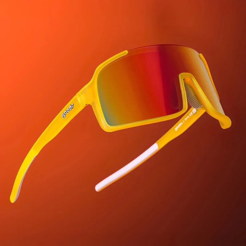 Lives Life in All-Caps Sunglasses