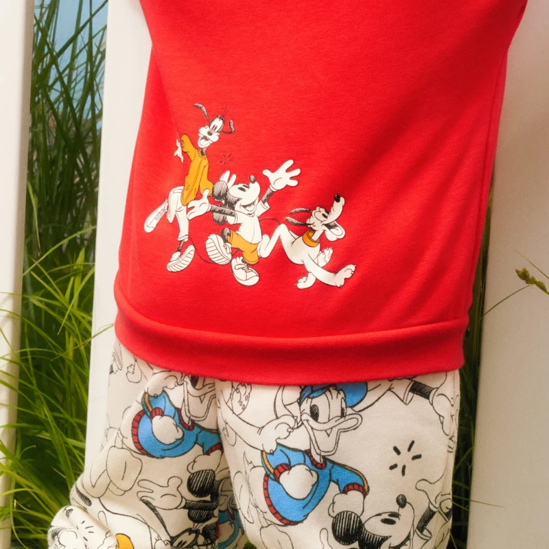 adidas Kids adidas x Disney Mickey Mouse Crewneck and Jogger