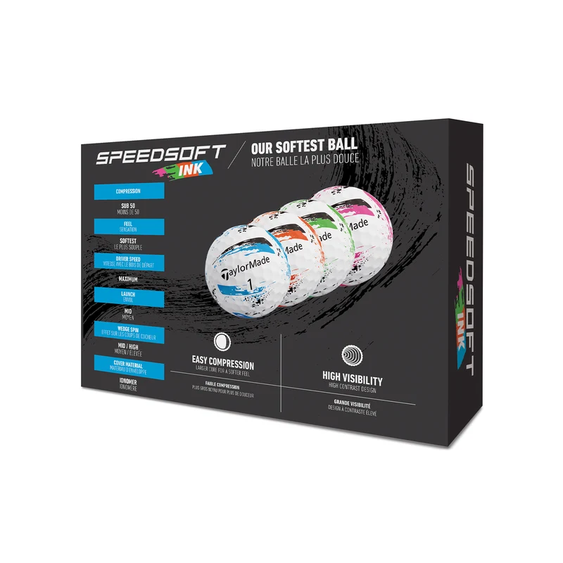 Speedsoft Ink Golf Balls (Dozen)