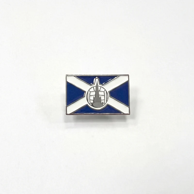 Falkirk Saltire Pin Badge