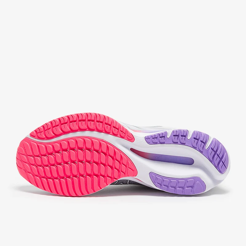 Mizuno Damen Wave Rider 27 - Perlblau/Weiß/High