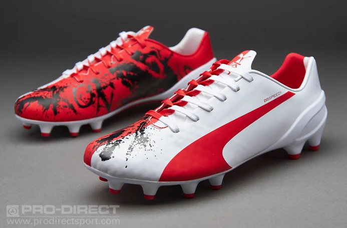 Puma evoSPEED Kun FG Fußballschuhe - Weiß